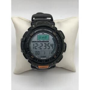 VTG Men Casio Pathfinder PAG 40 Triple Sensor Altimeter Barometer Compass Watch